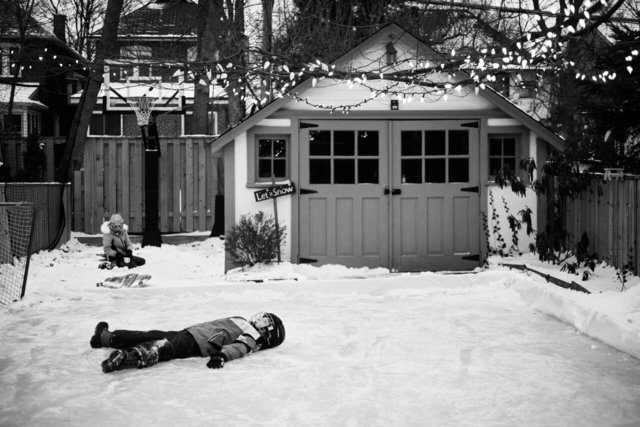 Hillside Avenue Backyard Rink