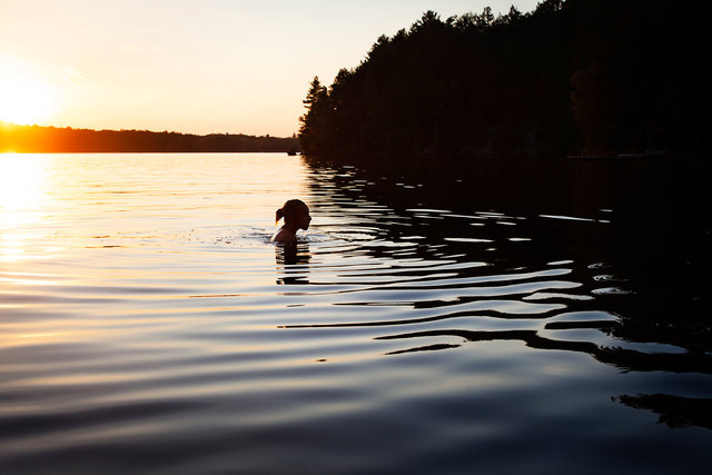 Late Swim