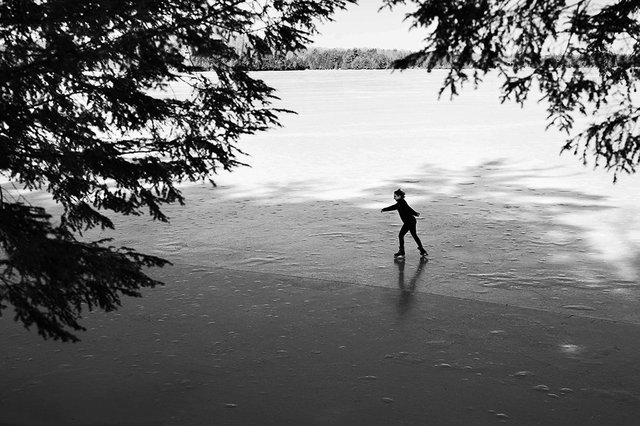 Last Skate of the Winter on Chandos