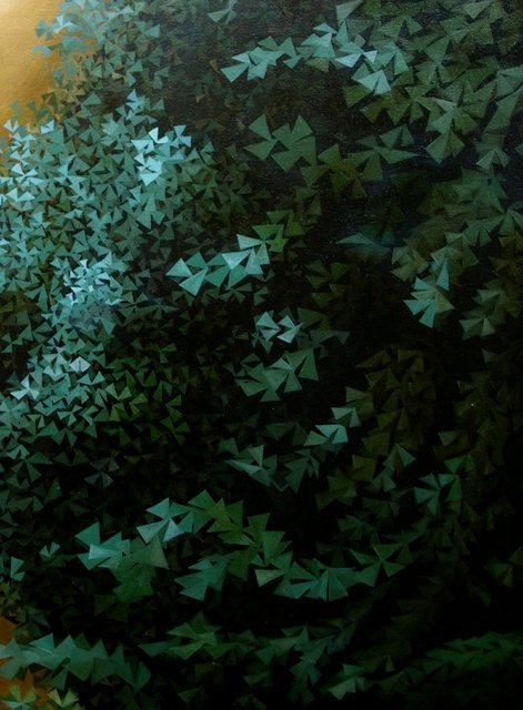 Detail: Hazy Green, 2011
