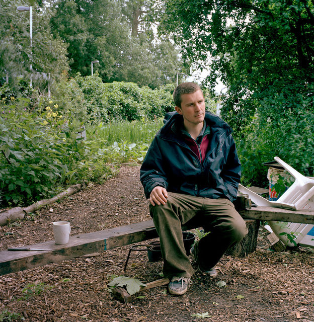 Simon Moore, activist, 2012