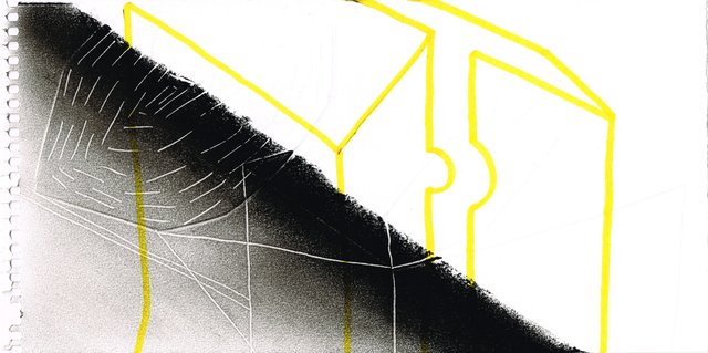 Zonder Titel, 2016, 12,7 x 23,7 cm