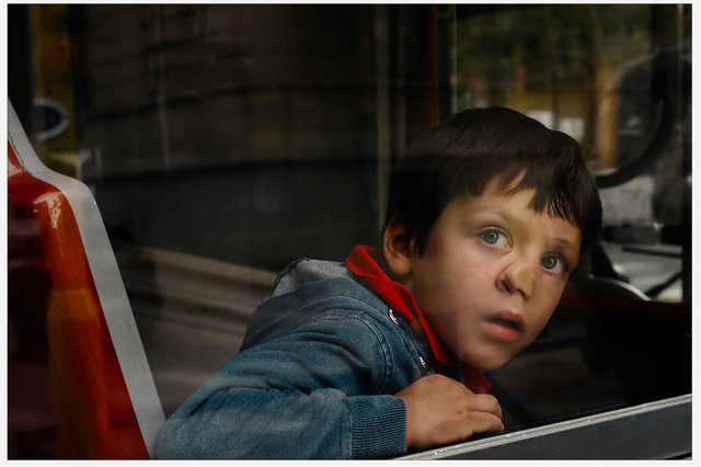 Boy on a Bus