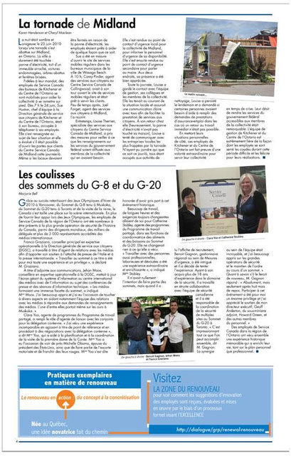 Inter-section Newspaper