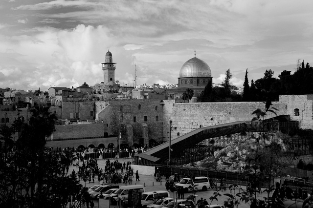 View of the Wailing Wall