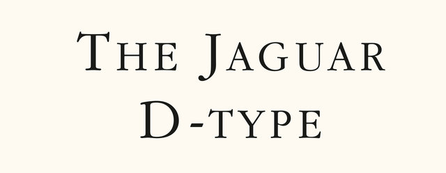 The Jaguar D-Type 