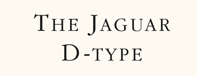 The Jaguar D-Type