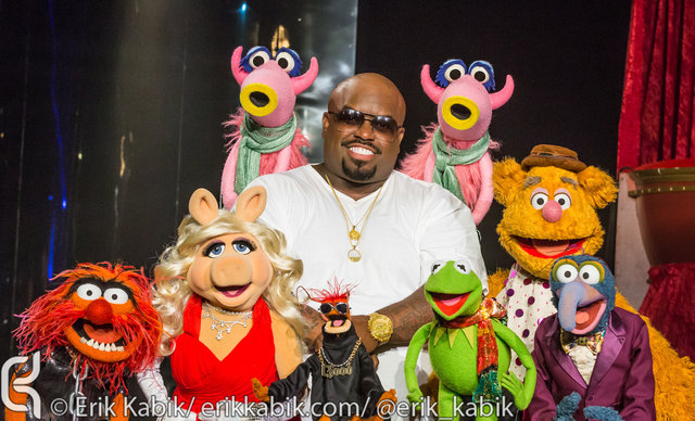CeeLo Green & The Muppets photographed by Erik Kabik