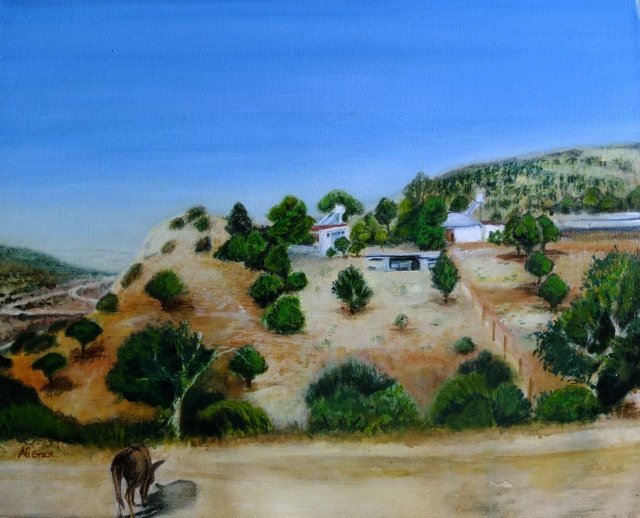 Troodos Mountains by Alison Gracie