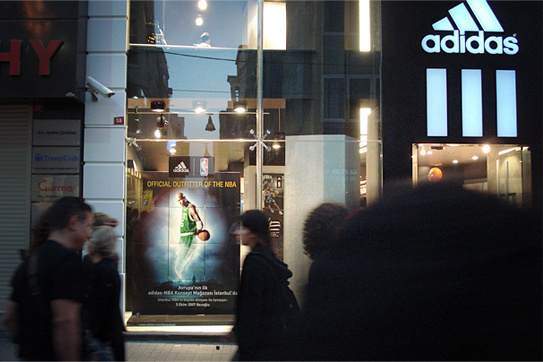 Adidas - NBA Store Opening ceremony  - Campaign