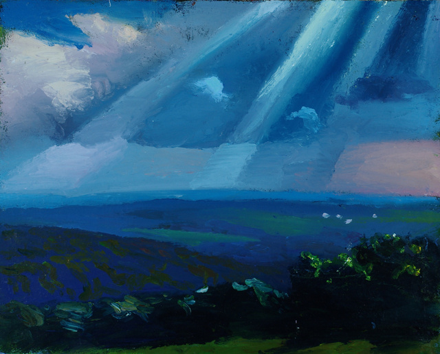 Summer Day, Ithaca, 28 x 32"