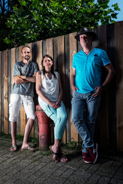 Roy Berenbroek, Gandola Hendriks en Willem Schattevoet FNV Magazine