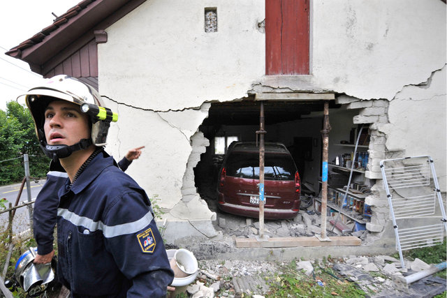 Accident voiture - Lausanne - 2006