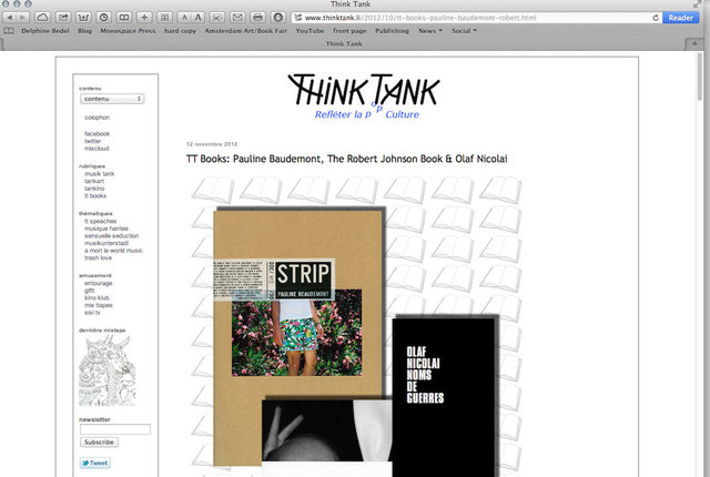 THINK TANK, 2012