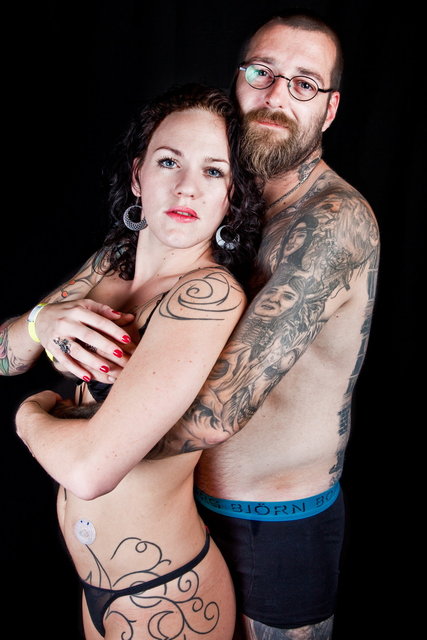 Intieme portretten - Studio op locatie