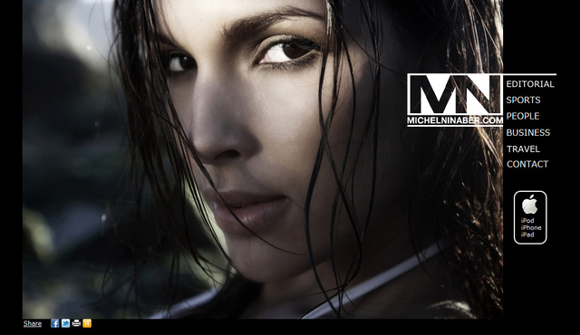 Webdesign for Michel Ninaber Photography