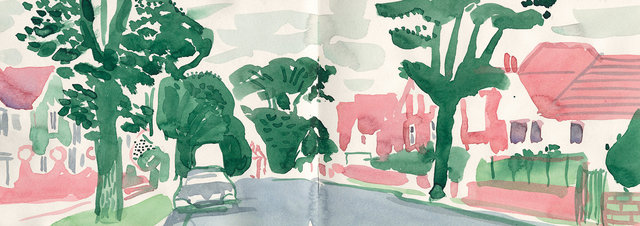 David Hockney - a Yorkshire sketchbook
