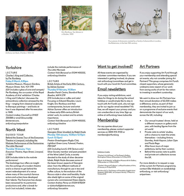 Art Quarterly Events Booklet Winter 2017