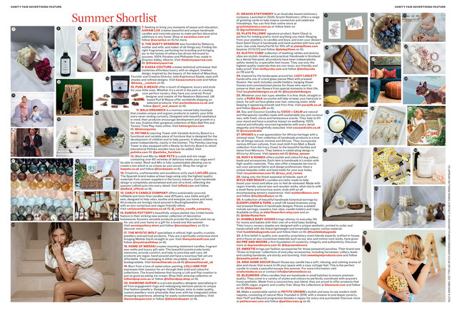 Vanity Fair July - August 2021
