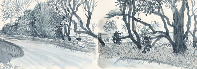 David Hockney - a Yorkshire sketchbook