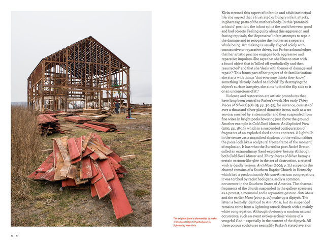 Cornelia Parker - Transitional object (Psychobarn)