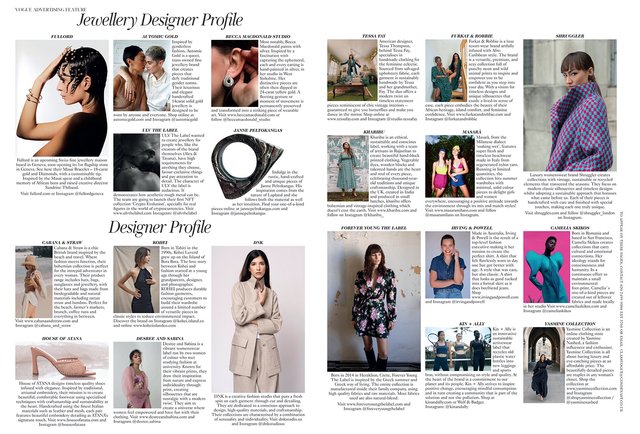 Vogue March 2022