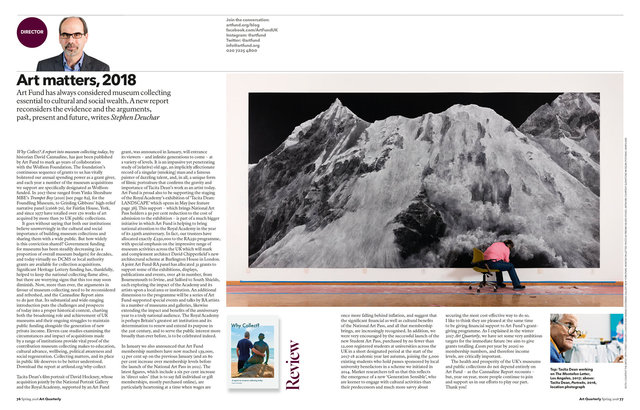 Art Quarterly Spring 2018