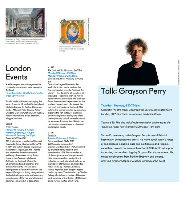 Art Quarterly Events Booklet Winter 2017