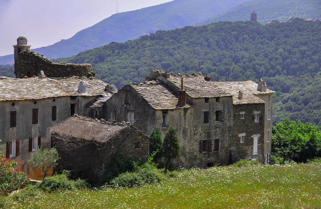Village du Nebbio, août 2011