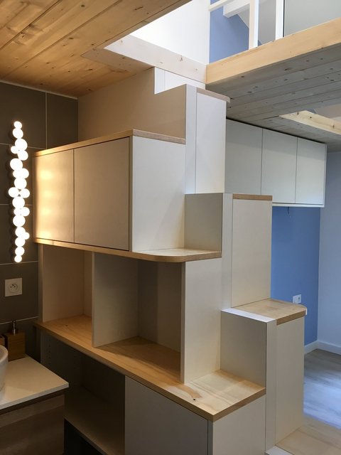 Transformation d'un garage en suite parentale