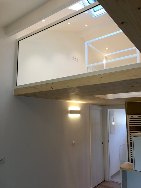Transformation d'un garage en suite parentale
