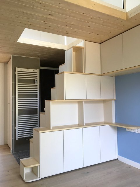 Transformation d'un garage en suite parentale