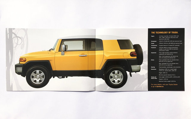 TOYOTA FJ CRUISER LAUNCH DM 9/11