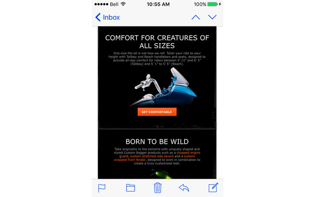 HARLEY-DAVIDSON ACCESSORIES EMAIL  9/10