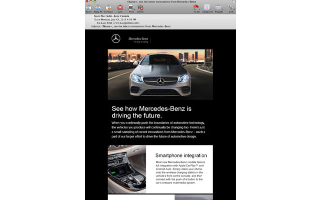 MERCEDES-BENZ REPURCHASE STREAM EMAIL #2  4/15 
