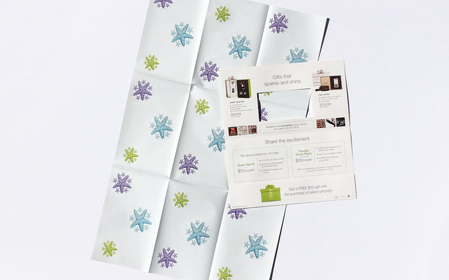 TELUS HOLIDAY DIRECT MAIL  4/4