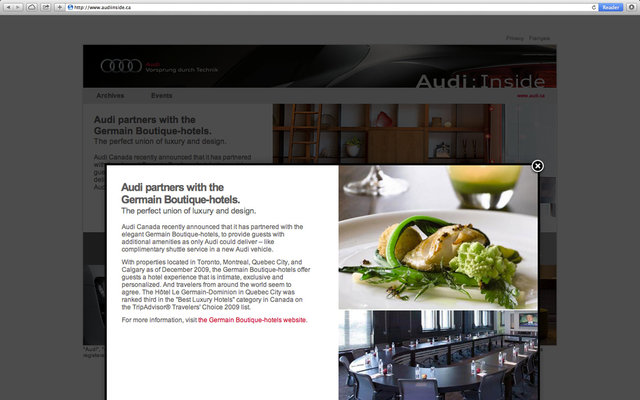 AUDI CANADA E-NEWSLETTER  8/8