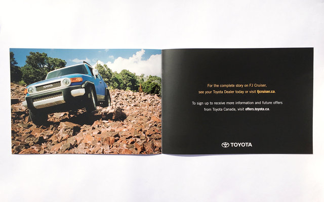 TOYOTA FJ CRUISER LAUNCH DM  10/11