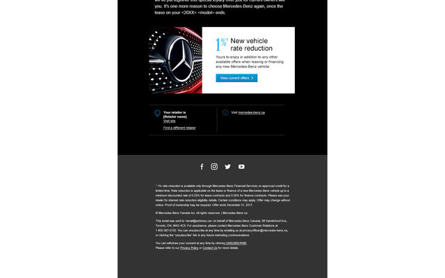 MERCEDES-BENZ REPURCHASE STREAM EMAIL #4  12/15 