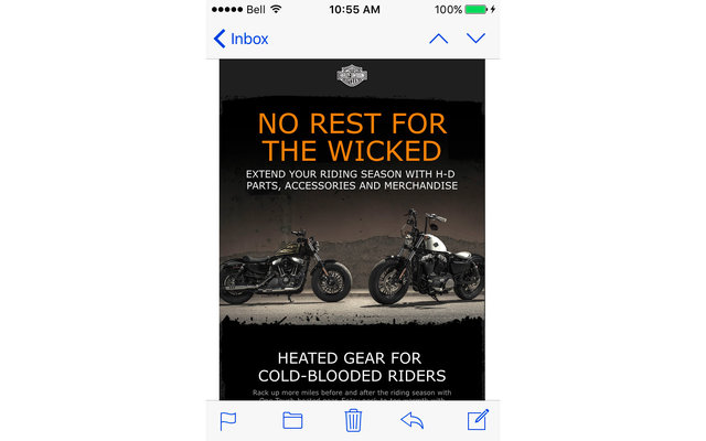 HARLEY-DAVIDSON ACCESSORIES EMAIL  2/10