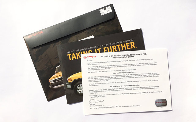TOYOTA FJ CRUISER LAUNCH DM 3/11