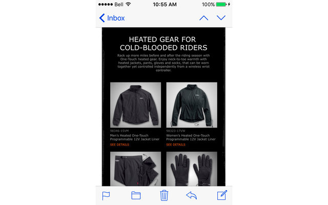 HARLEY-DAVIDSON ACCESSORIES EMAIL  3/10