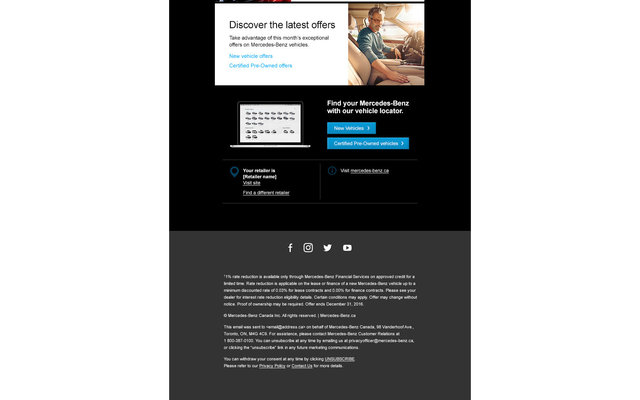 MERCEDES-BENZ REPURCHASE STREAM EMAIL #1 3/15