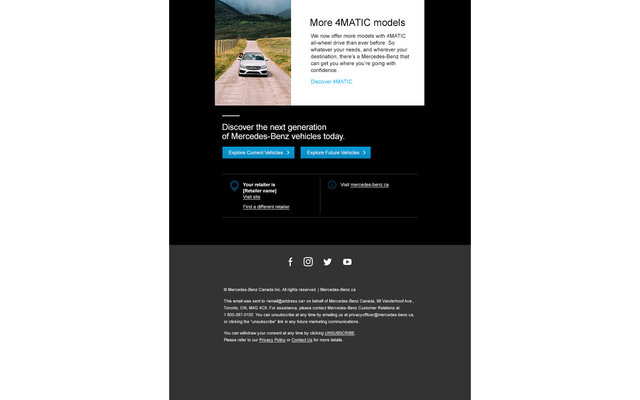 MERCEDES-BENZ REPURCHASE STREAM EMAIL #2  6/15 