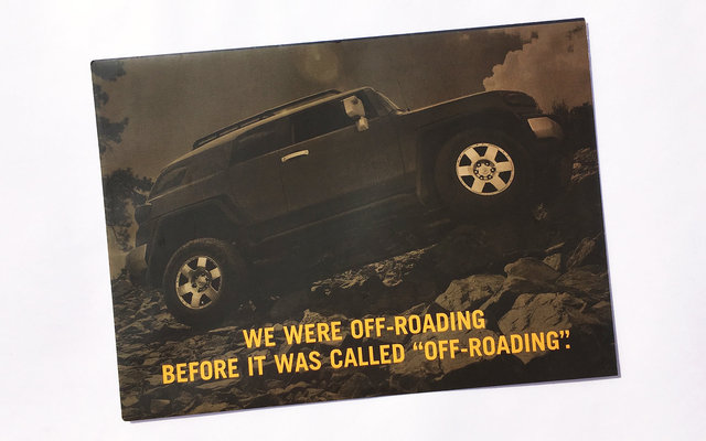 TOYOTA FJ CRUISER LAUNCH DM  1/11