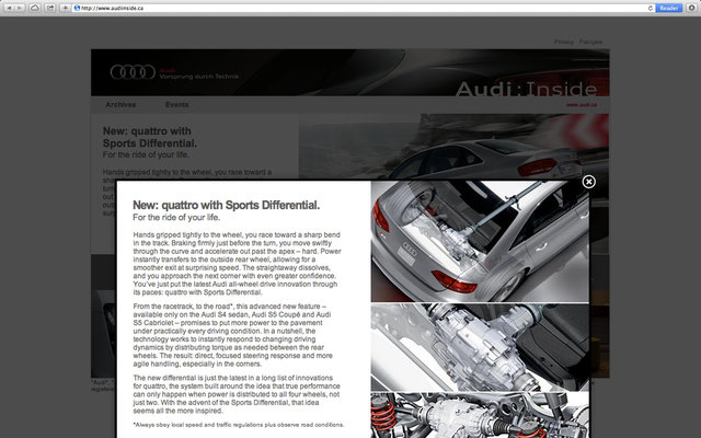 AUDI CANADA E-NEWSLETTER  6/8