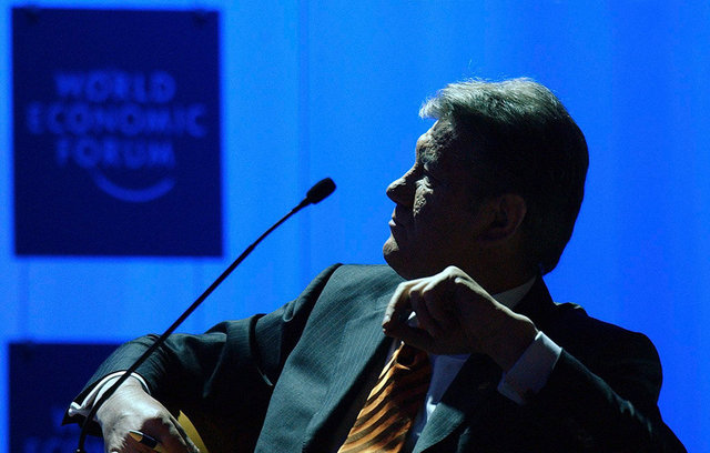 Victor Yushchenko - Davos WEF - 2005