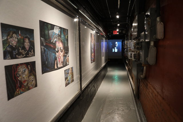 Feral Women Filmed Portraits Prince Street Project Space Leslie Lohman Museum NYC Katrina del Mar Immersive Exhibition