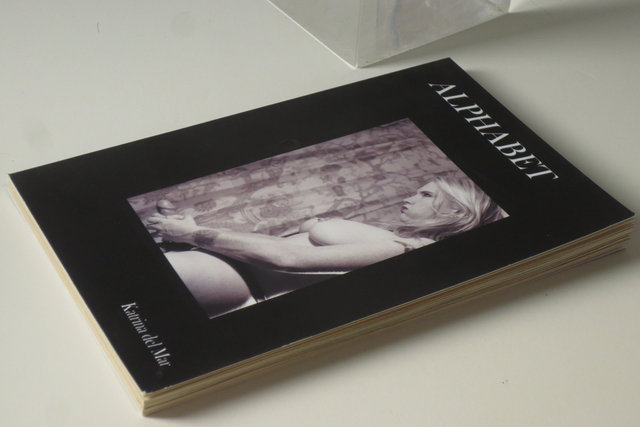 KATRINA DEL MAR_Alphabet _4.5x6x.75in handmade paperback book_2013