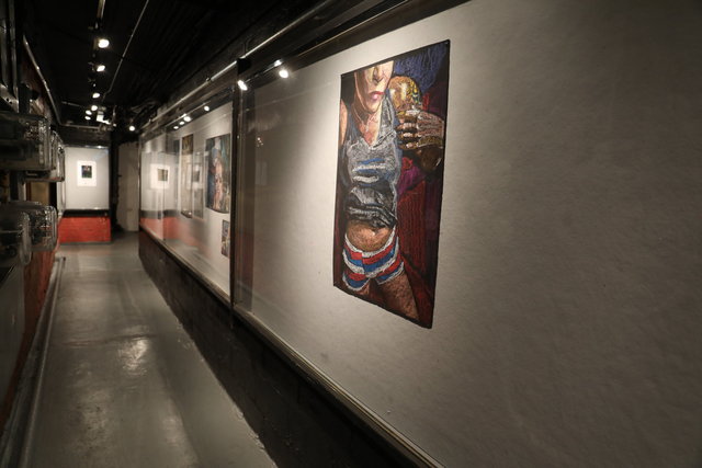 Feral Women Filmed Portraits Prince Street Project Space Leslie Lohman Museum NYC  Katrina del Mar Immersive Exhibition 